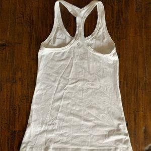 Lululemon White Tank Top